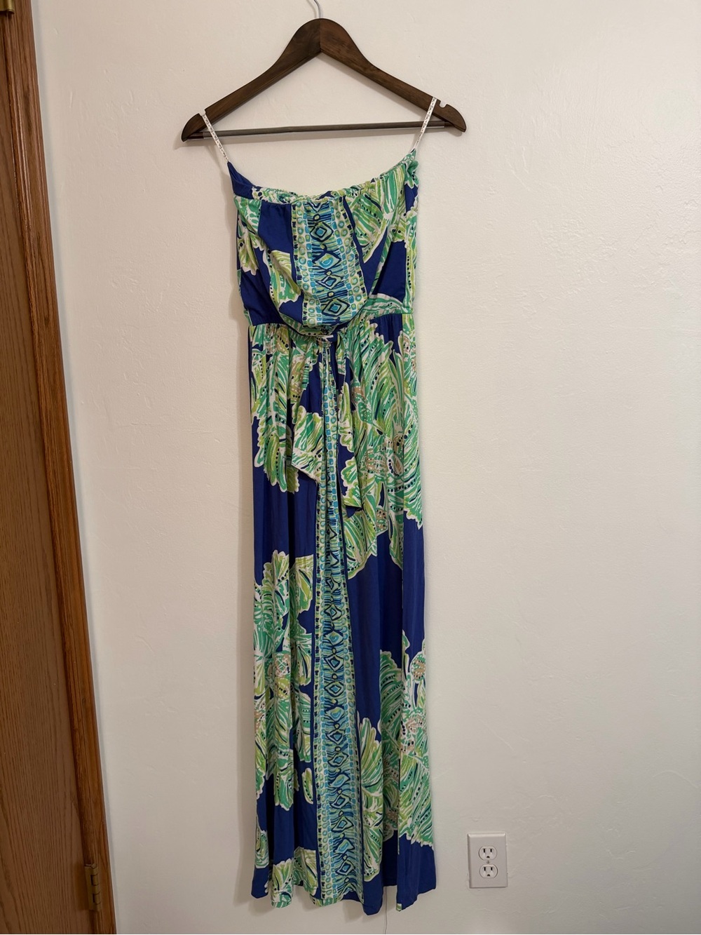 Lilly Pulitzer Strapless Maxi Dress
